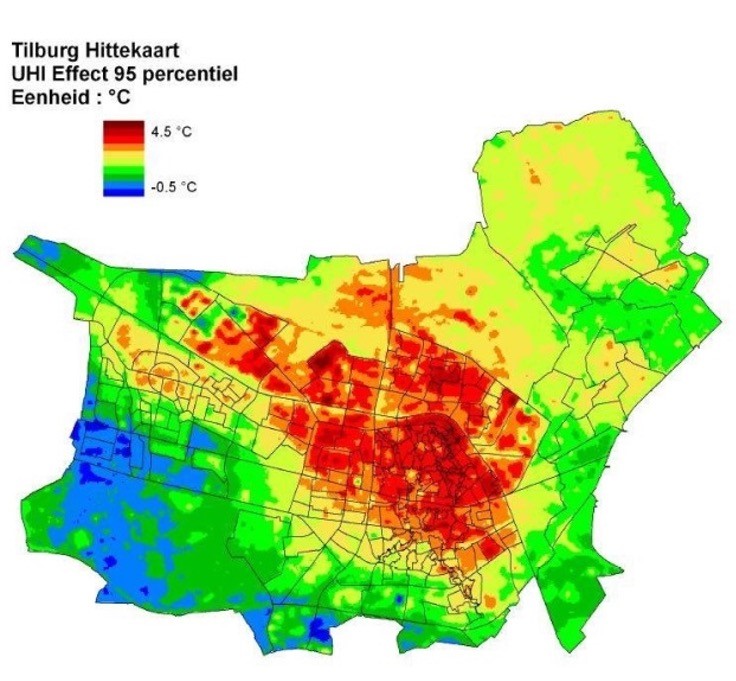 Bericht Tilburg: Klimaatmaatregelen binnenstad  bekijken